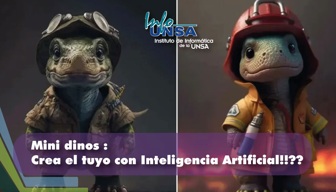 Mini Dinos: Crea el tuyo con Inteligencia Artificial!