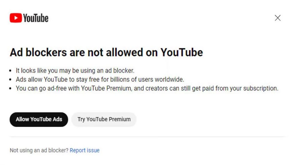 youtube ban